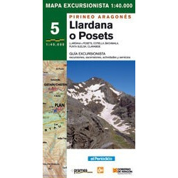 Achat Cartes randonnées Llardana Posets - Prames