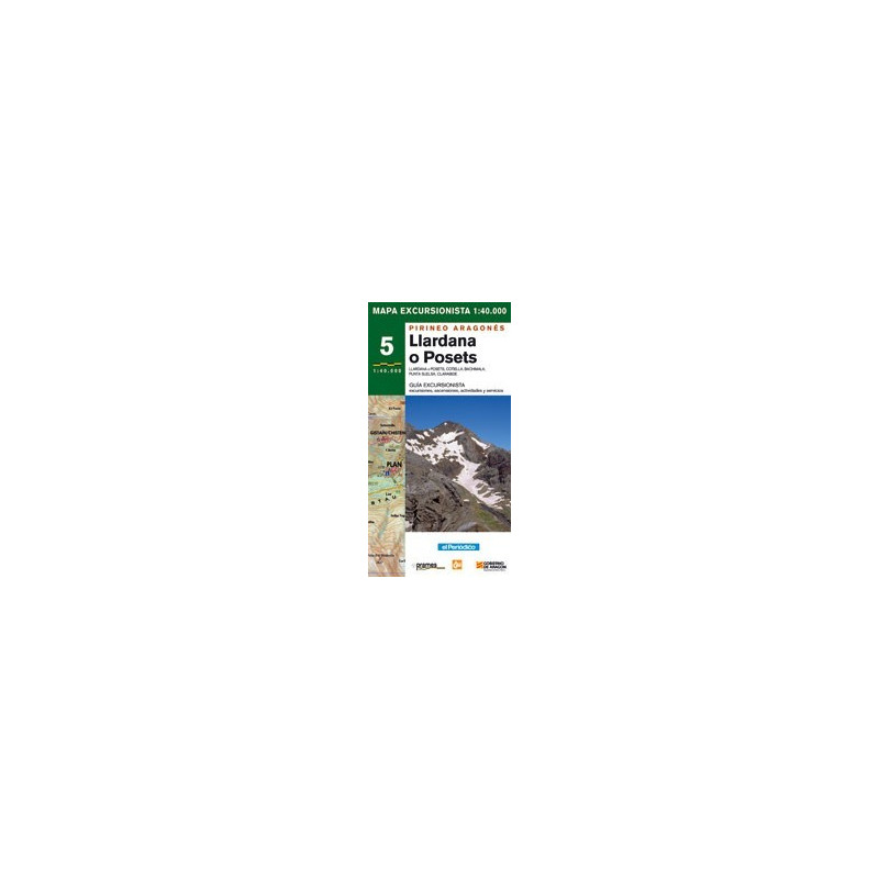Achat Cartes randonnées Llardana Posets - Prames