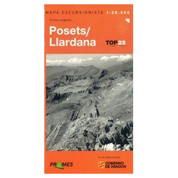 Achat Cartes randonnées Posets Llardana - TOP25 Prames