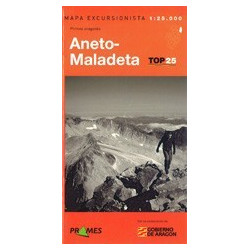 Achat Cartes randonnées Aneto Maladeta - TOP25 Prames