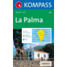 Achat Carte randonnées La Palma - Kompass 232