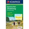 Achat Carte randonnées Chemin de St Jacques de Compostelle Espagne - Kompass 133