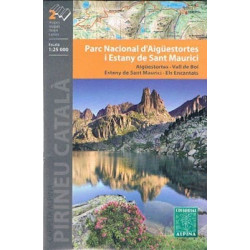 Achat Cartes randonnées Parc Nacional Aiguestortes i Estany de San Maurici - Alpina