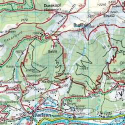 Achat Carte randonnées Pustertal, Bruneck, Drei Zinnen - Freytag 3