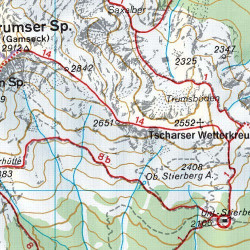 Achat Carte randonnées Naturns, Schnals, Latsch - Freytag 12