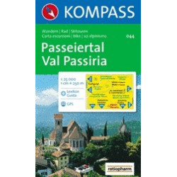 Achat Carte randonnées Passeiertal / Val Passiria - Kompass 044
