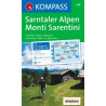 Achat Carte randonnées Sarntaler Alpe, Monti Sarentini - Kompass 056