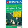 Achat Carte randonnées Altopiani di Pine, Val di Cembra - Kompass 075