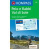 Achat Carte randonnées Val di Sole-Peio e Rabbi - Kompass 095