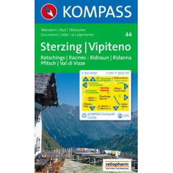 Achat Carte randonnées Kompass - Sterzing/Vipiteno - 044