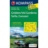 Achat Carte randonnées Gröden-Val Gardena-Sella-Canazei - Kompass 616