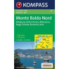 Achat Carte randonnées Monte Baldo Nord - Kompass 691