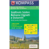 Achat Carte randonnées Südtirols Süden / Bolzano Vigneti e Dolomiti - Kompass 74