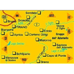 Achat Carte randonnées Édolo-Aprica - Kompass 94