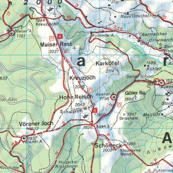 Achat Carte randonnées Bolzano, Merano, Wine Road-Sarntal - Freytag 1