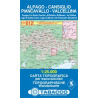 Achat Carte randonnées - Alpago, Cansiglio, Piancavallo, Cellina - Tabacco 012