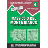 Achat Carte randonnées - Massiccio del Monte Bianco - IGC 4
