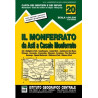 Achat Carte randonnées - Il Monferrato - IGC 20