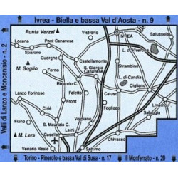 Achat Carte randonnées - Il Canavese - IGC 21