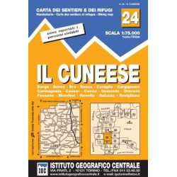 Achat Carte randonnées - Il Cuneese - IGC 24