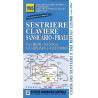 Achat Carte randonnées - Sestriere, Clavière, Prali - IGC 105