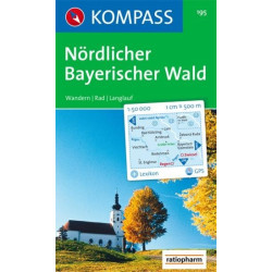 Achat Carte randonnées Nördlicher Bayerischer Wald - Kompass 195