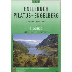 Achat Carte randonnées swisstopo - Entlebuch Pilatus Engelberg - 5023
