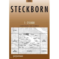 Achat Carte randonnées swisstopo - Steckborn - 1033