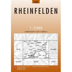 Achat Carte randonnées swisstopo - Rheinfelden - 1048