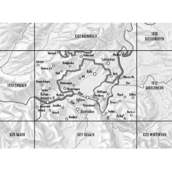 Achat Carte randonnées swisstopo - Eglisau - 1051
