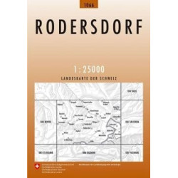 Achat Carte randonnées swisstopo - Rodersdorf - 1066