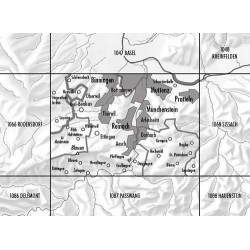 Achat Carte randonnées swisstopo - Arlesheim - 1067