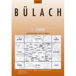 Achat Carte randonnées swisstopo - Bülach - 1071