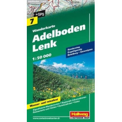 Achat Carte randonnées - Adelboden / Lenk - Hallwag