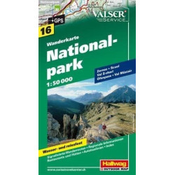 Achat Carte randonnées Nationalpark - Hallwag 16