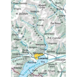 Achat Carte randonnées Locarno / Val Verzasca - Hallwag 20