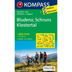 Achat Cartes randonnées Bludenz-Schruns-Klostertal - Kompass 32