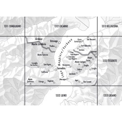 Achat Carte randonnées swisstopo - Brissago - 1332