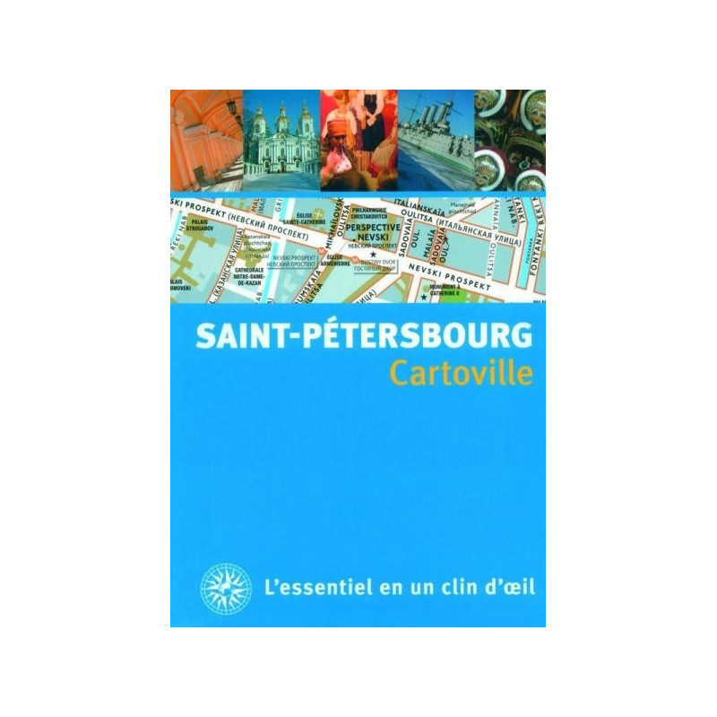 Achat Cartoville Saint-Pétersbourg - Guide Gallimard