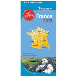 Achat Carte routière Michelin - France Plastifiée 2013
