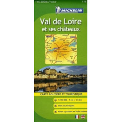 Achat Carte routière Michelin - Val de Loire et ses châteaux - Zoom 116