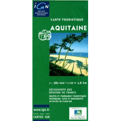 Achat Carte routière IGN - Aquitaine