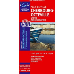 Achat Plan de ville - Cherbourg - IGN