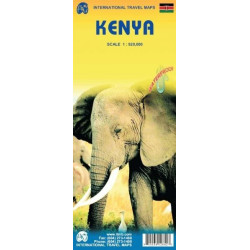 Achat Carte routière - Kenya - ITM