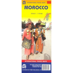 Achat Carte routière - Maroc - ITM