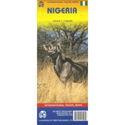 Achat Carte routière - Nigeria - ITM