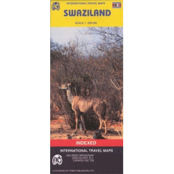 Achat Carte routière - Swaziland - ITM