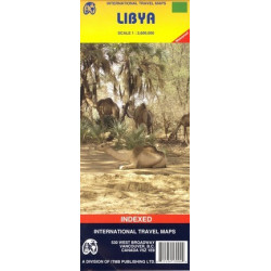 Achat  Carte routière - Botswana and Zimbabwe - ITM