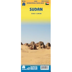 Achat Carte routière - Soudan - ITM
