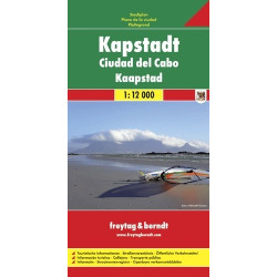 Achat Carte routière - Cap Town - Freytag